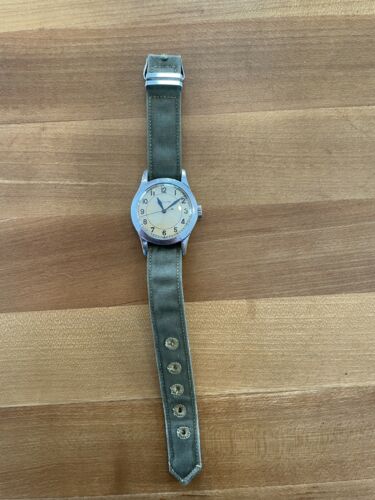 1942 LeCoultre Mark VII A No Weems 1940s USA Military Issue