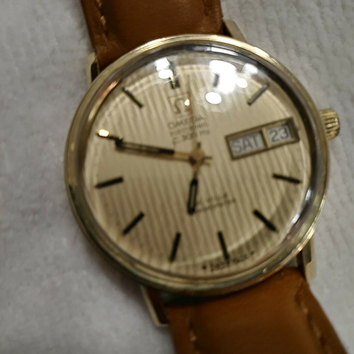 omega electronic f300hz deville chronometer