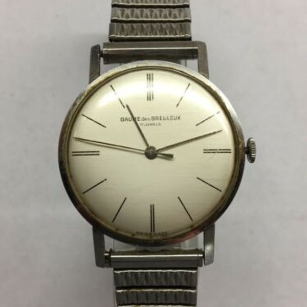 Vintage Baume Des Breuleux 1960s Swiss Watch 17 Jewels Baume Mercier ...