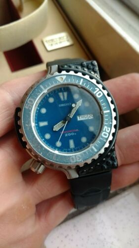 Seiko 7C43-7A00 Rare Model Mens Quartz Diver Wristwatch | WatchCharts  Marketplace