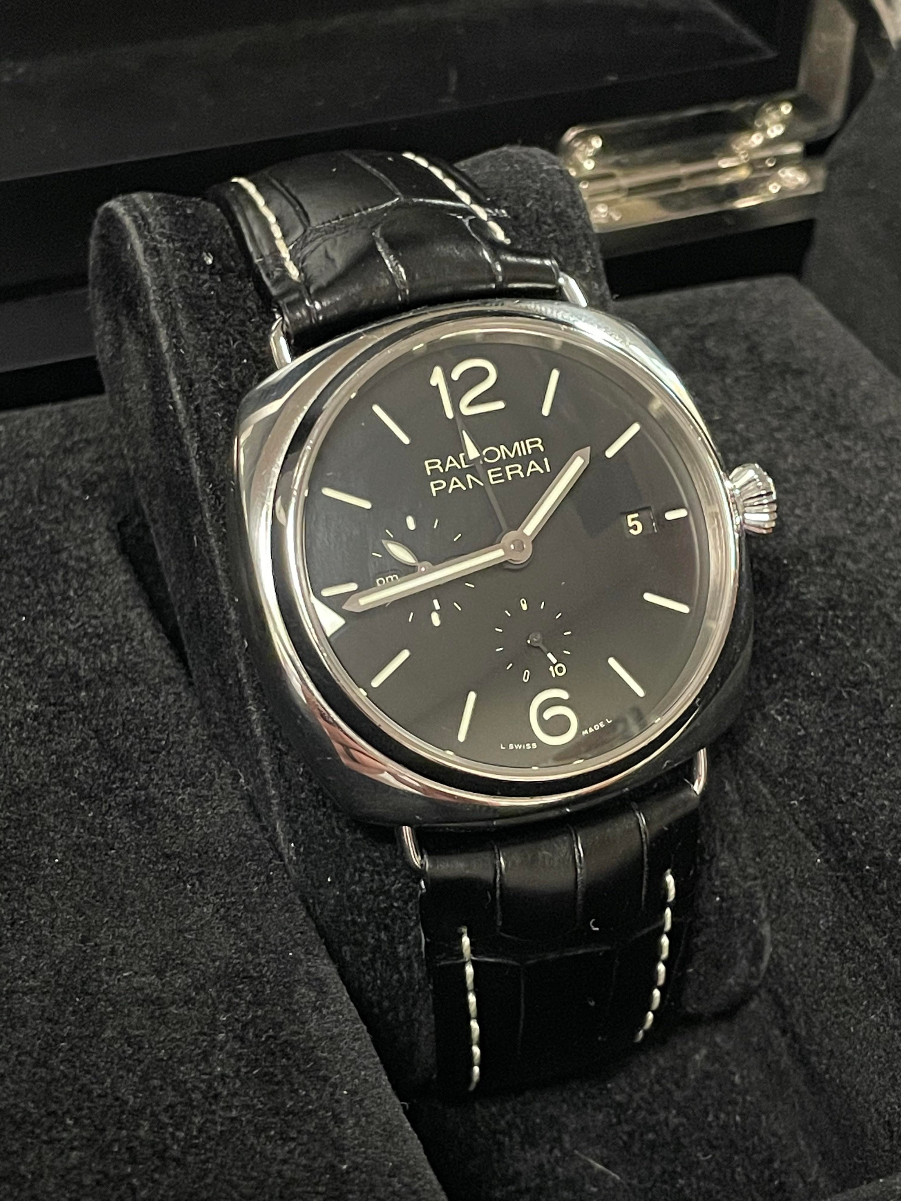 WTS Panerai Radiomir PAM 00323 10 days GMT full kit service