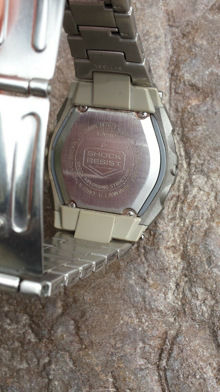 Rare Casio G-Shock module No.4762 G-011D | WatchCharts Marketplace