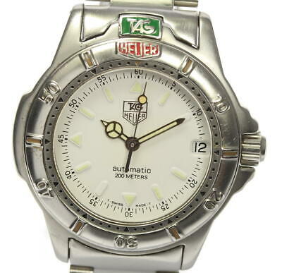 TAG HEUER 4000 series 699.713K White Dial Automatic Boy s