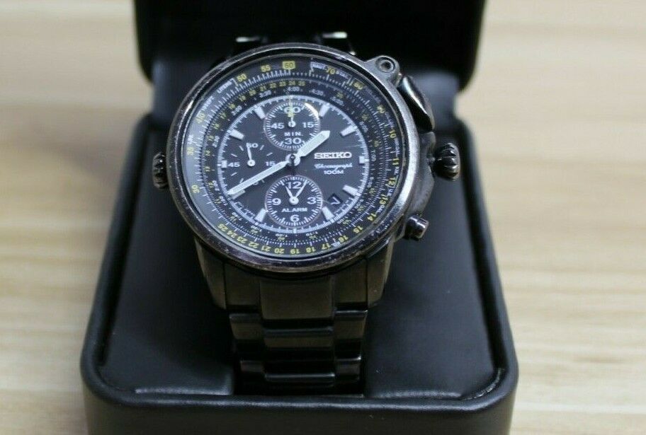 Seiko best sale flightmaster 7t62