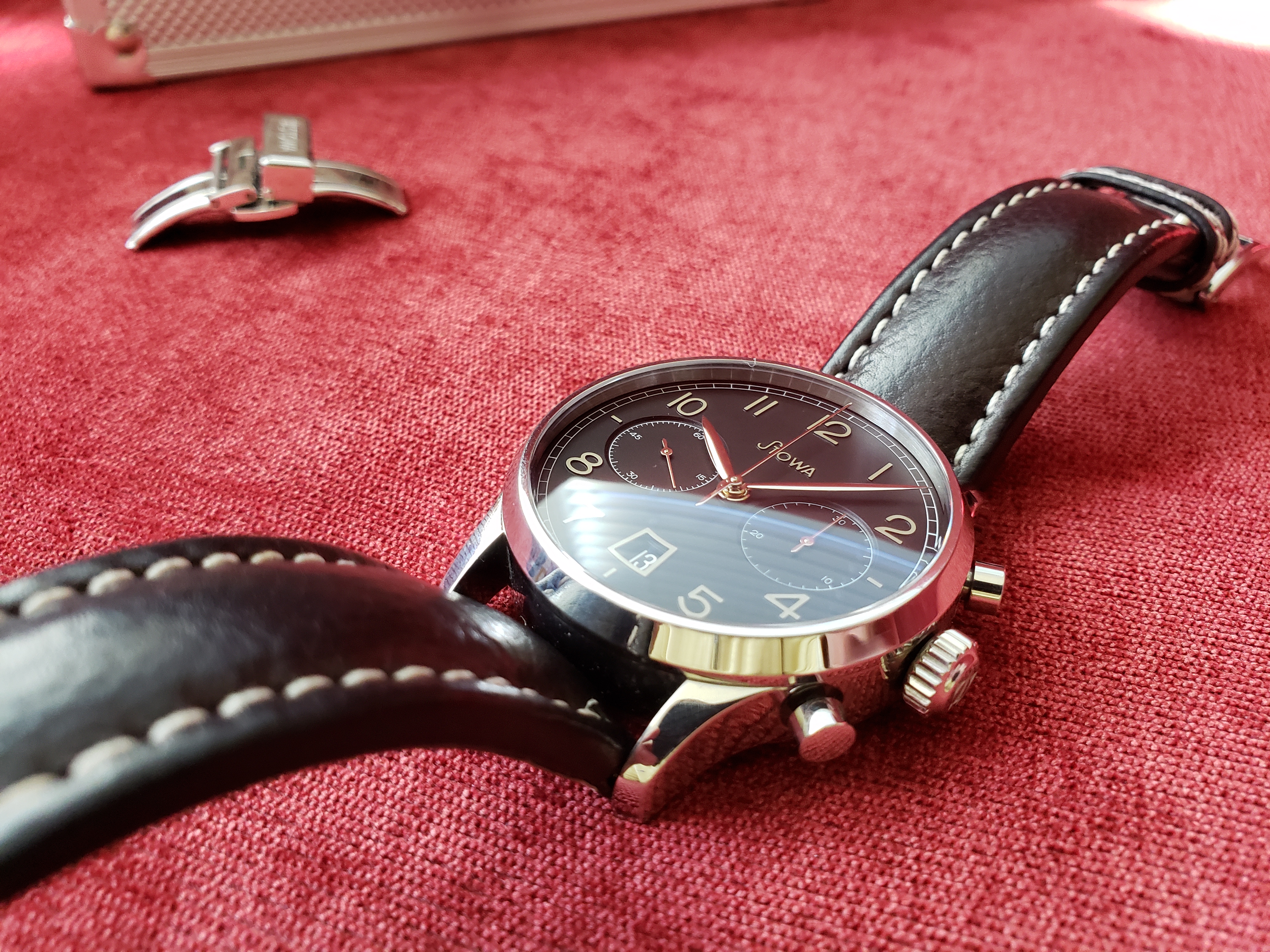 STOWA 1938クロノグラフ自動巻腕時計