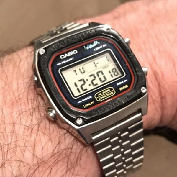 Casio Digital Watch DW 1500 Module 690 June 1985 Stranger Things Hopper WatchCharts Marketplace