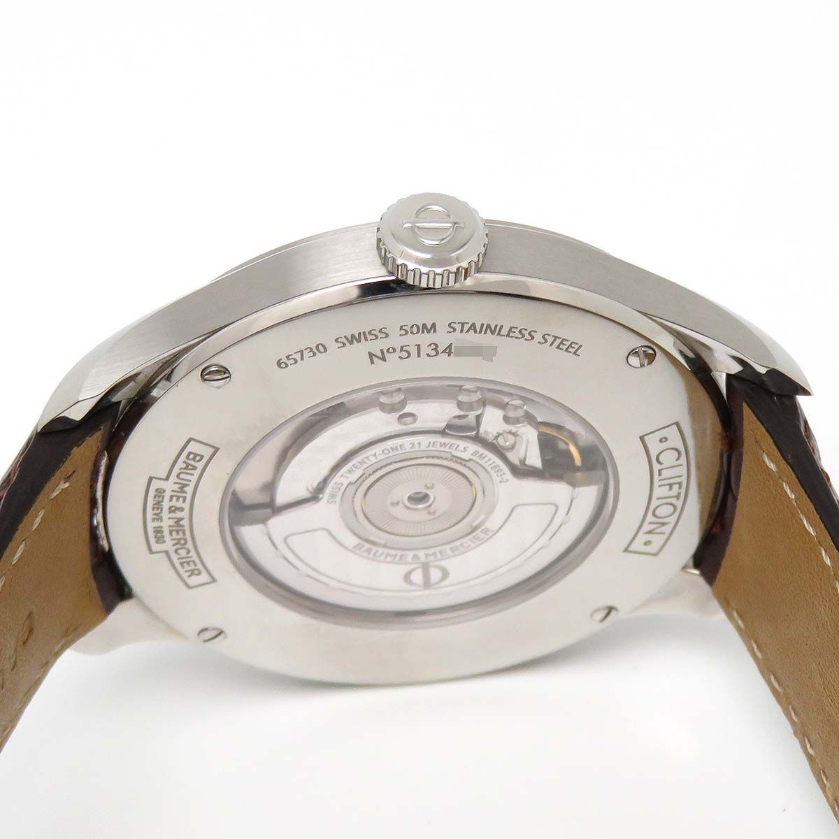 Baume Mercier Clifton Dual Time Men s MOA10111 Automatic Volume