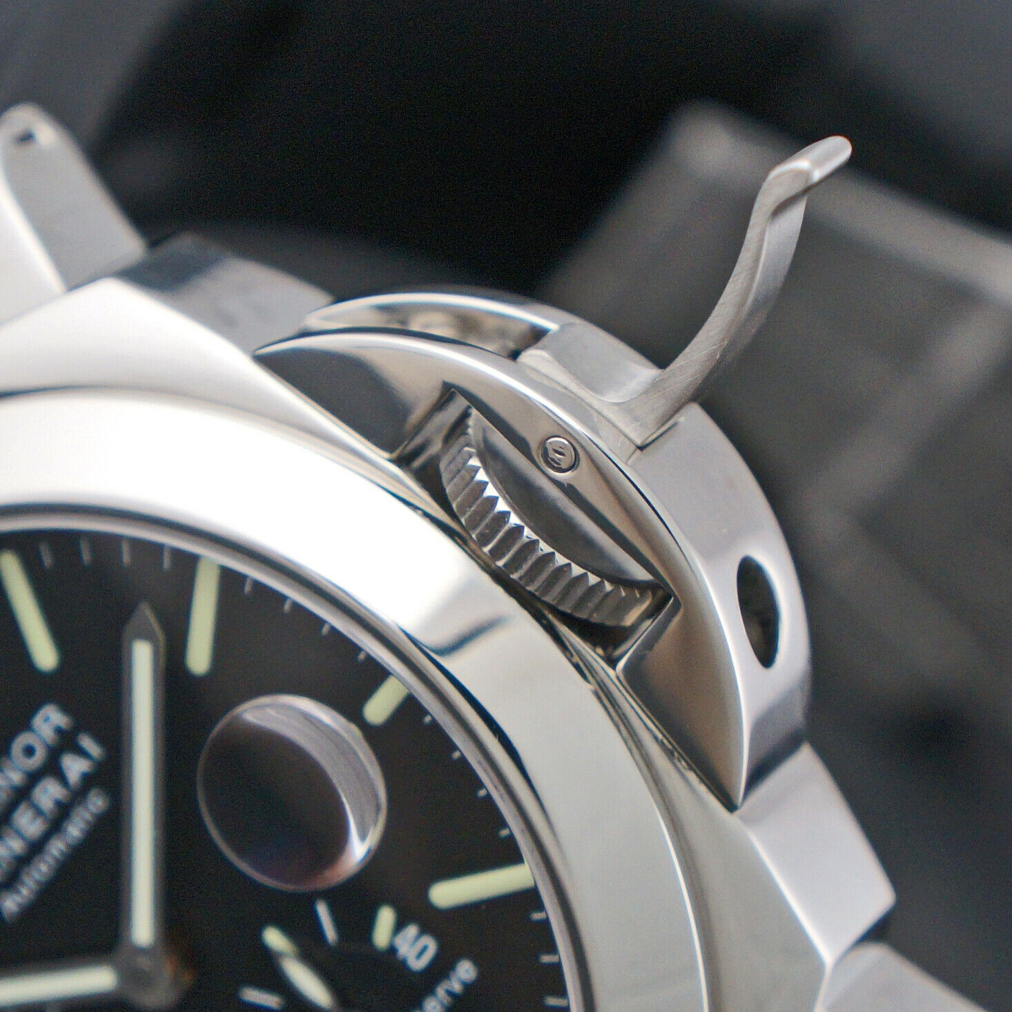 Stunning Panerai OP 6635 Luminor PAM 90 Power Reserve Man s Watch