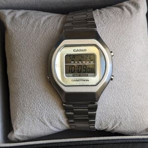 VINTAGE CASIO FS-00 FILM WATCH DIGITAL DATABANK - NEW
