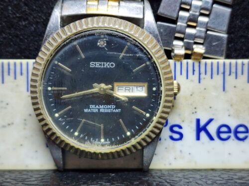 Vintage Seiko 069790 Watch Parts or Repair Only Will Not Run