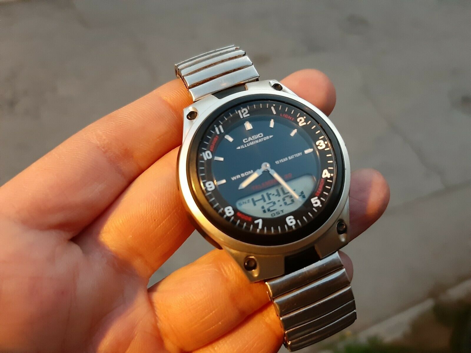 Montre Casio AW-81 Telememo 30 World Time - Vintage Rétro Unisexe