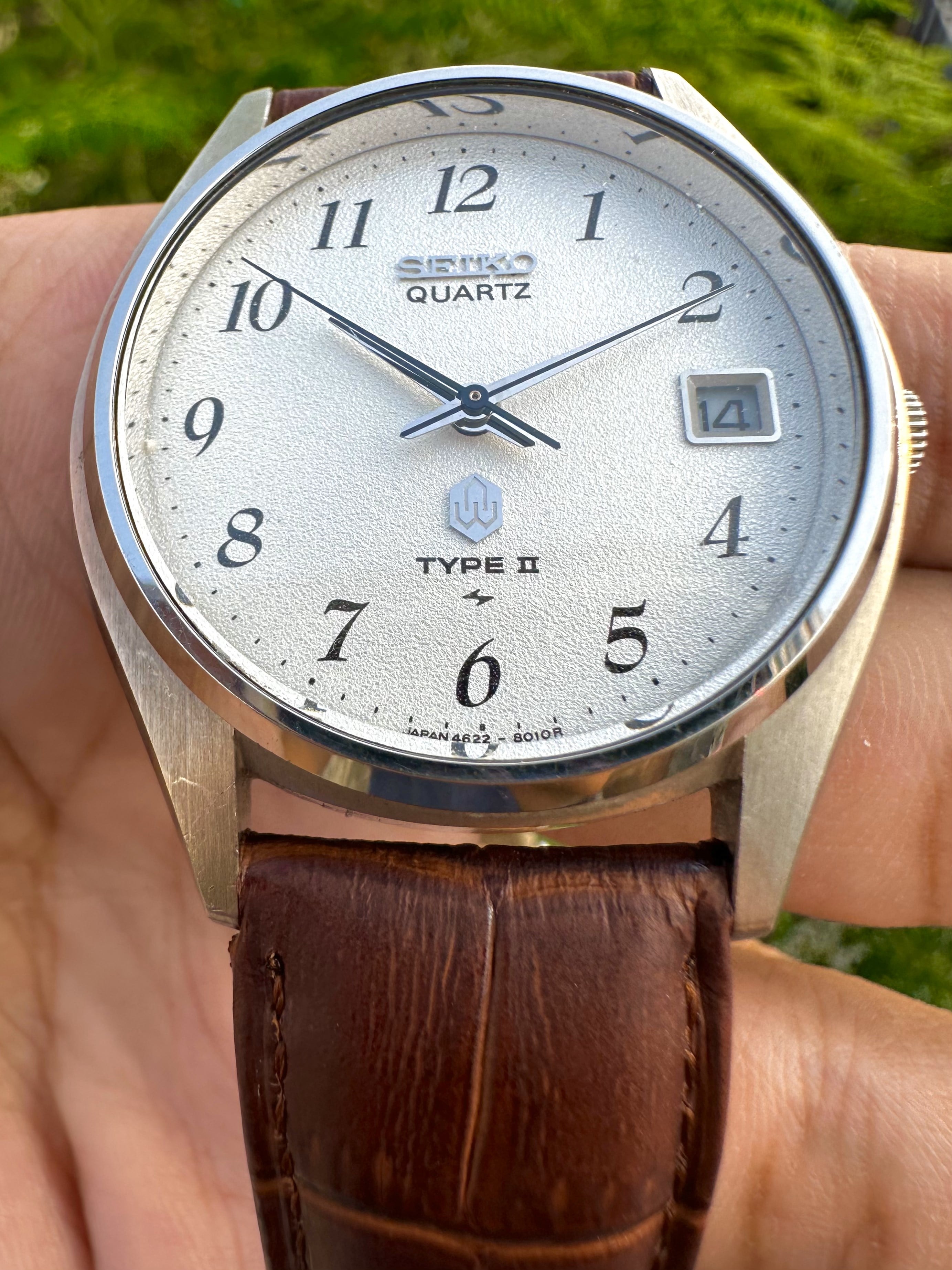WTS] Vintage Seiko Type II – 4622-8000 – Beautiful Snowflake Dial