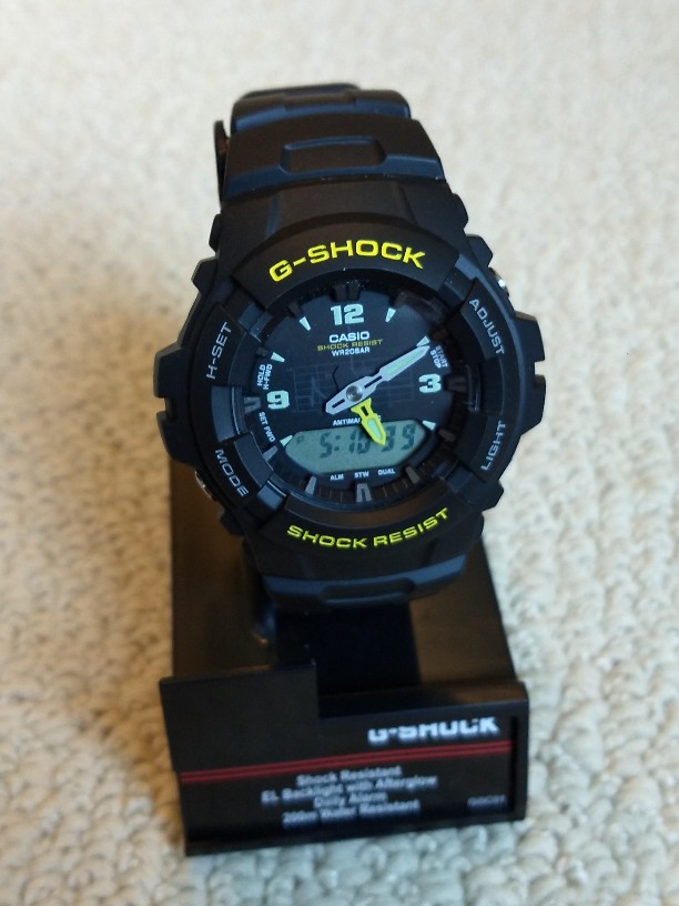 Casio G Shock Watch G100 9CM WatchCharts