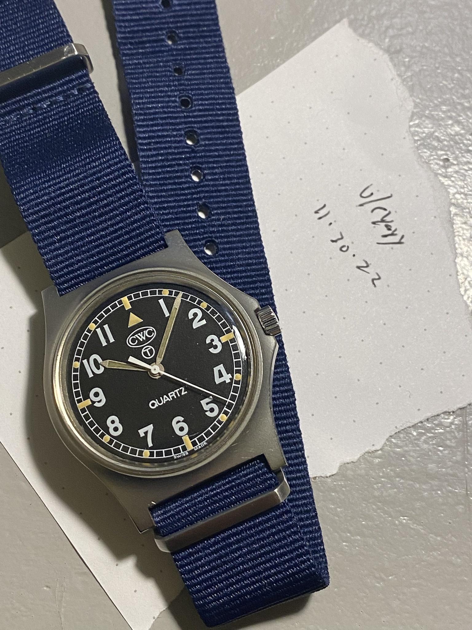 Precista Fatboy G10 British MOD issued 1982 / Excellent! | WatchCharts  Marketplace