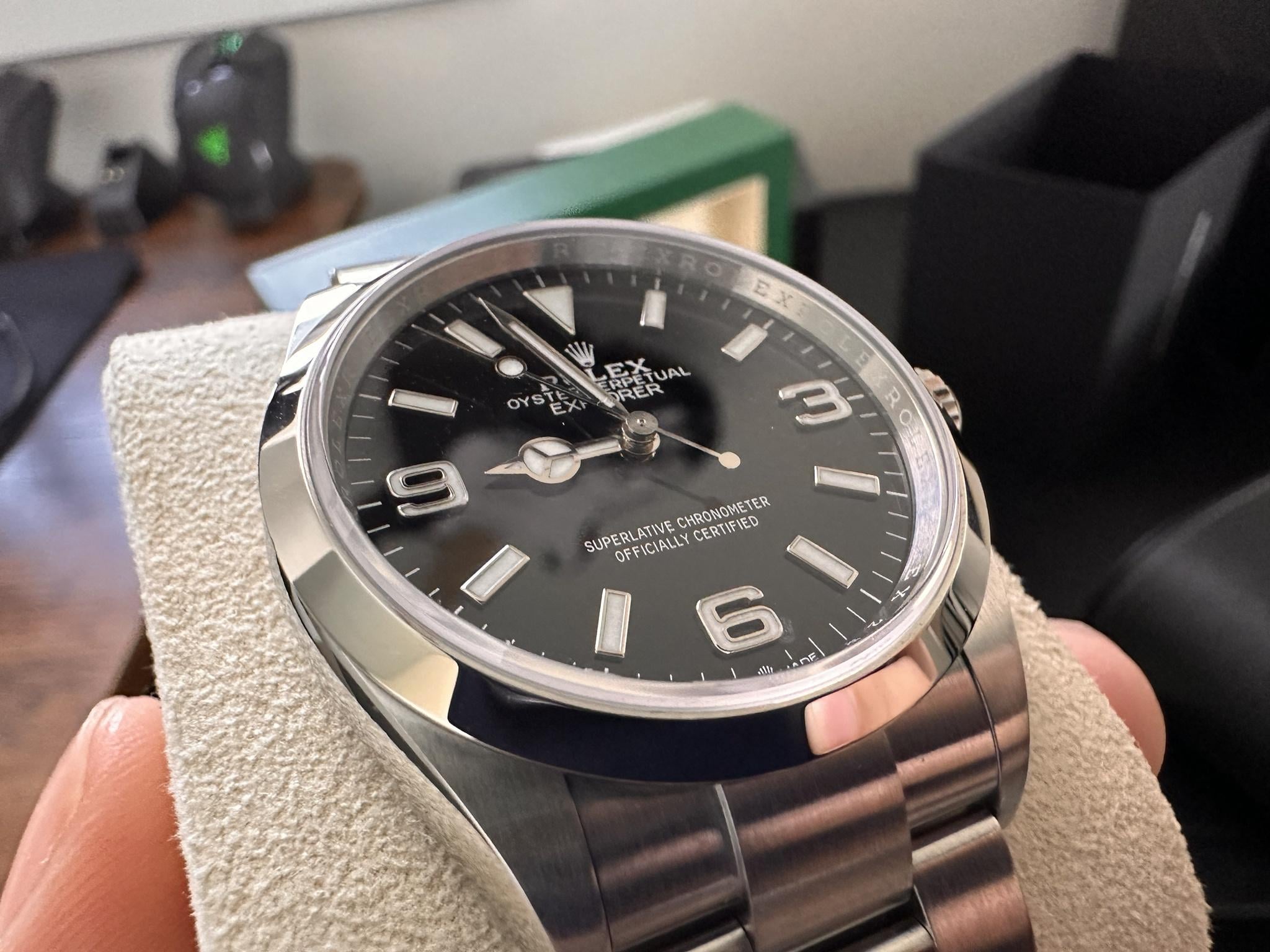 WTS 2021 Rolex Explorer 1 124270 w Box Papers WatchCharts