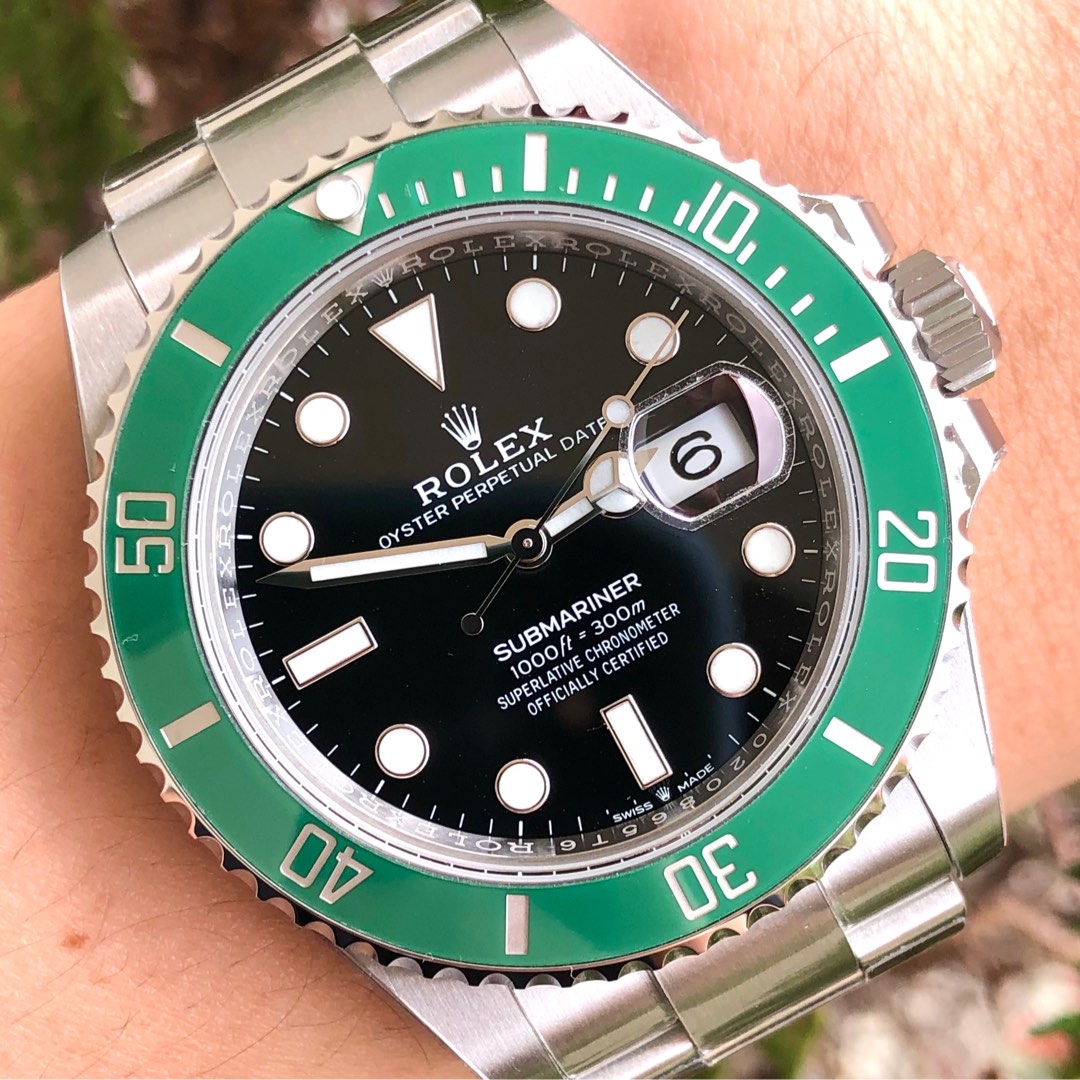 2023 Rolex Submariner Starbucks Similar to Hulk 116610LV 126610LV