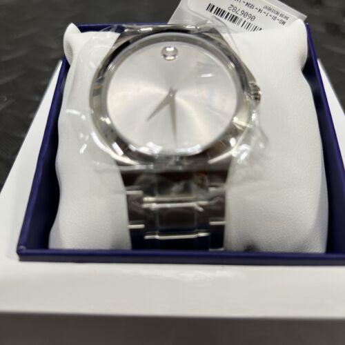 MOVADO 0606782 SILVER STAINLESS STEEL MEN S WATCH WatchCharts Marketplace