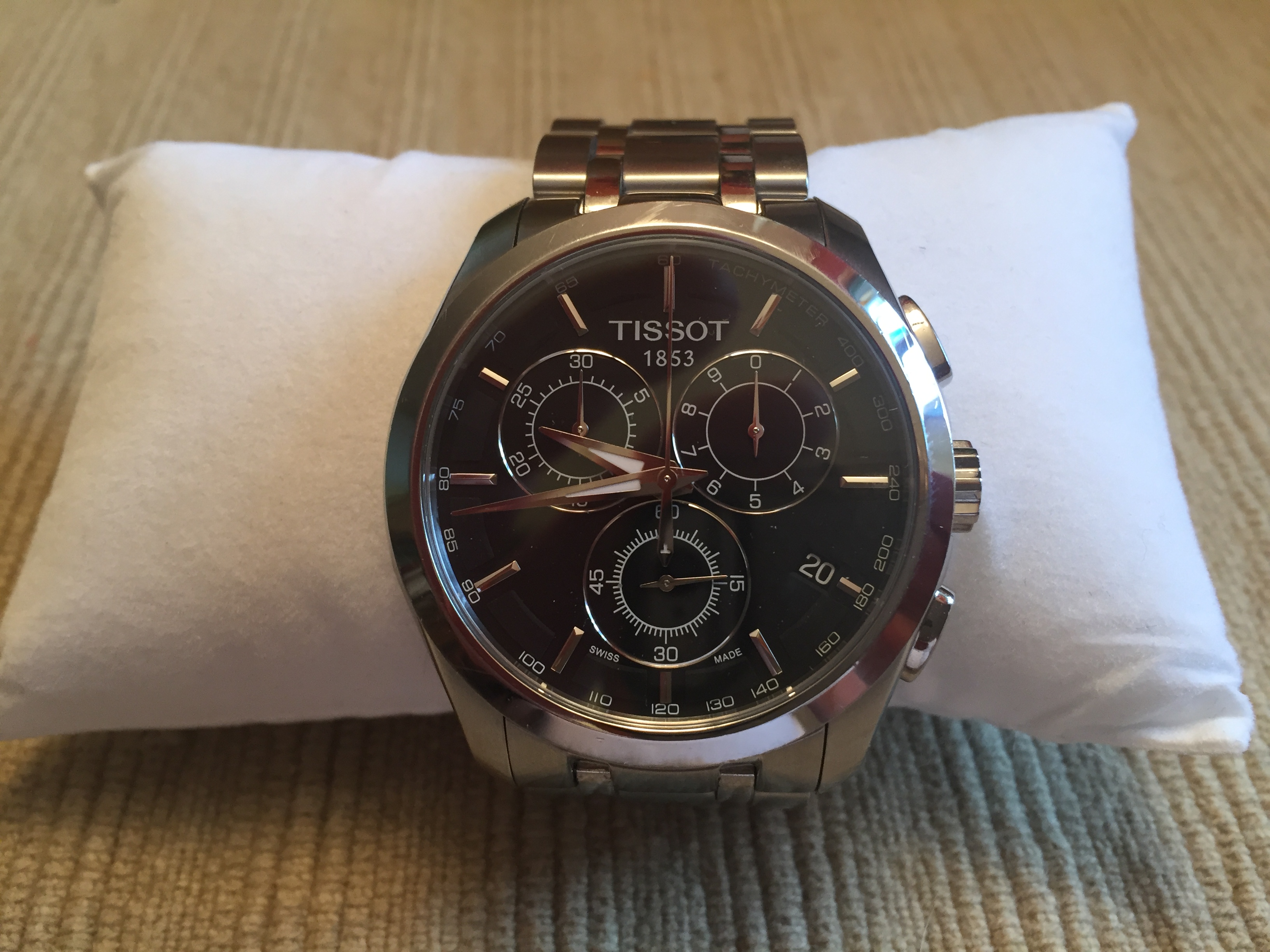 Tissot couturier quartz clearance chronograph