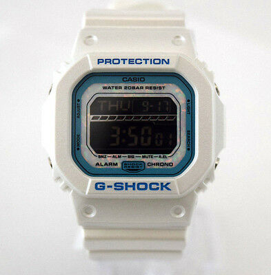 g shock square white