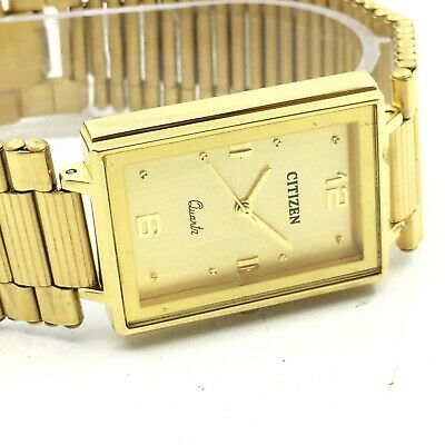 citizen watch 23k gold plated