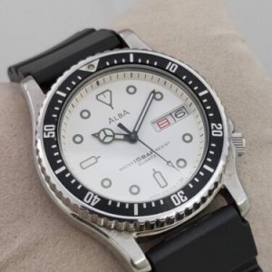 Vintage ALBA By Seiko Quartz Diver Men