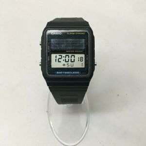 RARE Vintage Casio FB-90W Digital Solar Watch Module 668 Alarm