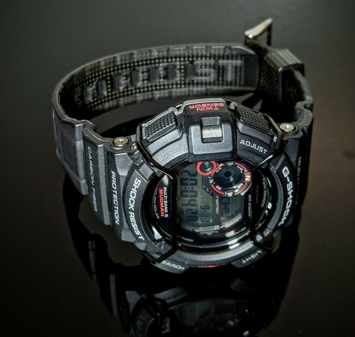 Casio G-Shock GW-9300-1JF Wrist Watch,BULLBAR, Screen protector 