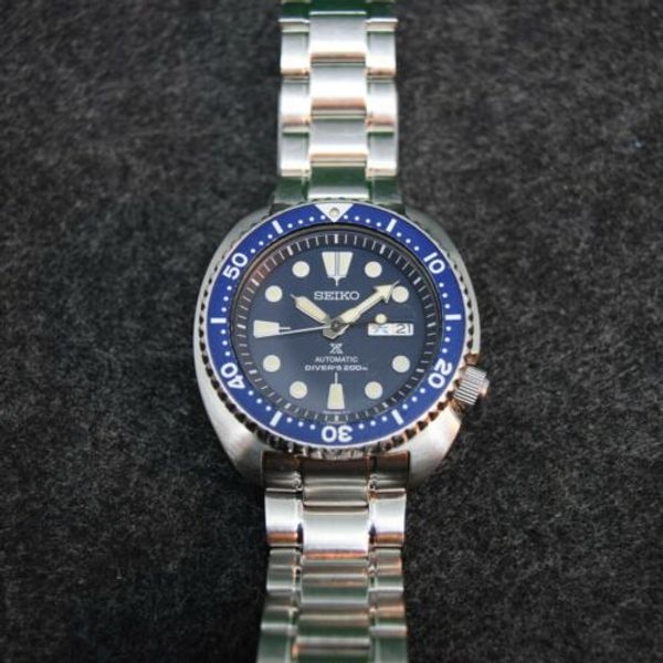 Seiko Turtle Prospex SRP773 Automatic Divers Watch Blue Bracelet NATO  SRP773K1 | WatchCharts