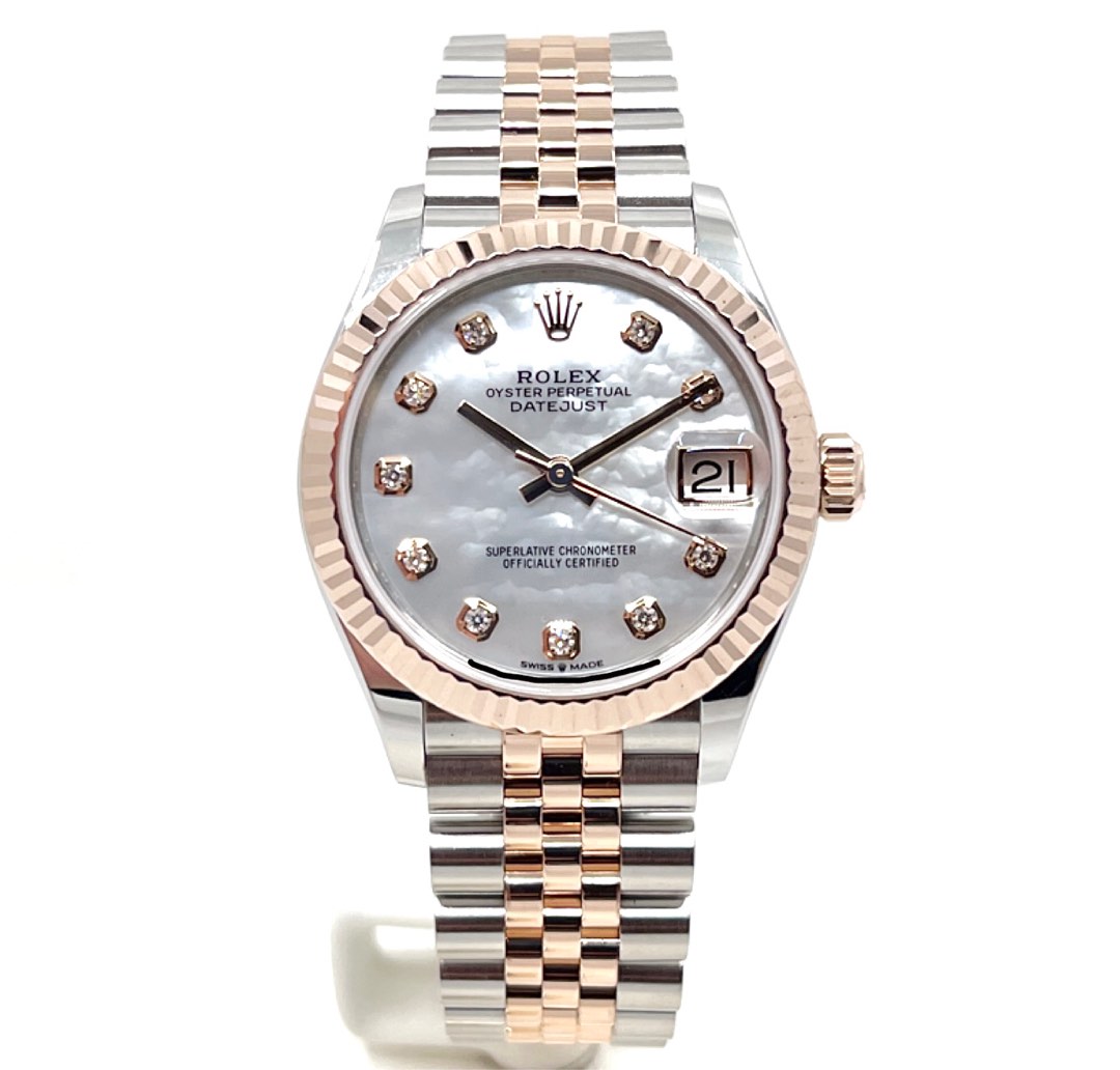 Rolex Datejust 31 278271 Mother of Pearl MOP 10 Pts Diamonds