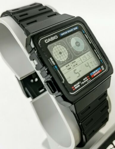 VINTAGE CASIO AE-21W TWIN-GRAPH II, SUPER RARE WATCH 1980s/90s, IMMACULATE  NEAR | WatchCharts Marketplace