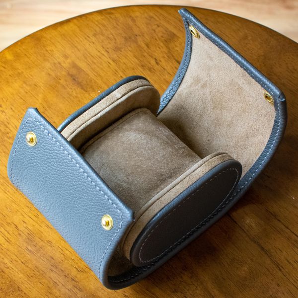 [WTS] Handmade Leather Watch Roll WatchCharts