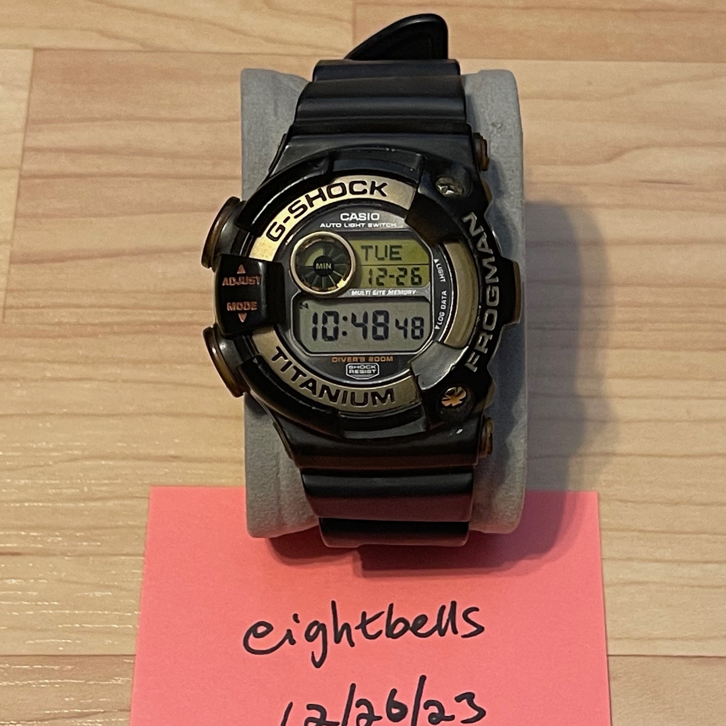 WTS] Casio G-Shock DW-9902GWC-8 Titanium Frogman Long Live The