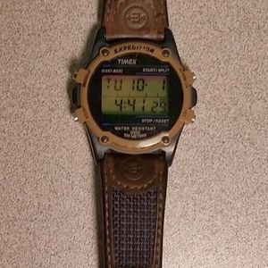 Montre Vintage Timex 745 Alarm Chrono - Fonction Alarme - Étanche 100m - Occasion