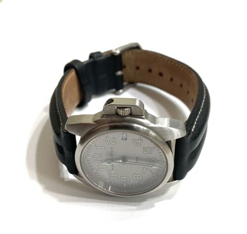 Hamilton Khaki 6301 Watch Mens Swiss Sapphire Crystal￼ 38mm Case