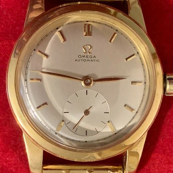 vintage Omega Seamaster 18k gold watch 1960 | WatchCharts Marketplace