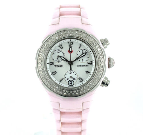 Michele tahitian diamond on sale watch