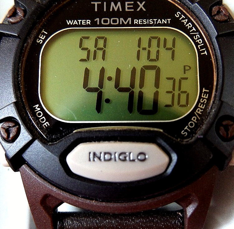 Timex Expedition CAT5 TW4B24500 - Orologio Uomo Digitale Con Cinturino In Pelle Marrone, Cassa 41mm, Impermeabile 100m