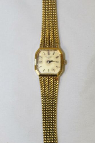 Longines Vintage BT 7016 Swiss 0961 Gold Tone Women s Wristwatch