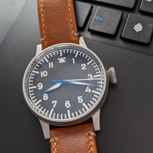 140 USD] Hruodland 42mm Flieger Big Pilot Watch | WatchCharts 