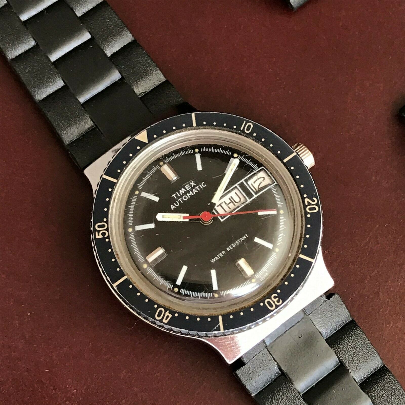 vintage timex dive watch