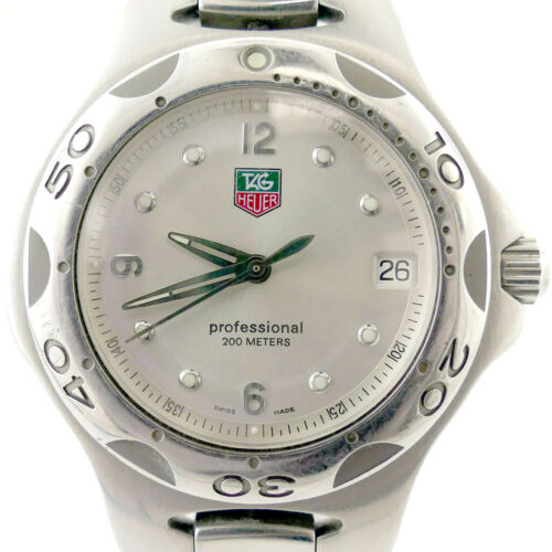 TAG HEUER KIRIUM WL1114 0 PROF SILVER DIAL 200M STAINLESS STEEL