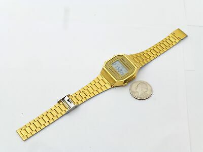 Casio 1572-A168 Gold-Tone Multi-Function Digital Watch