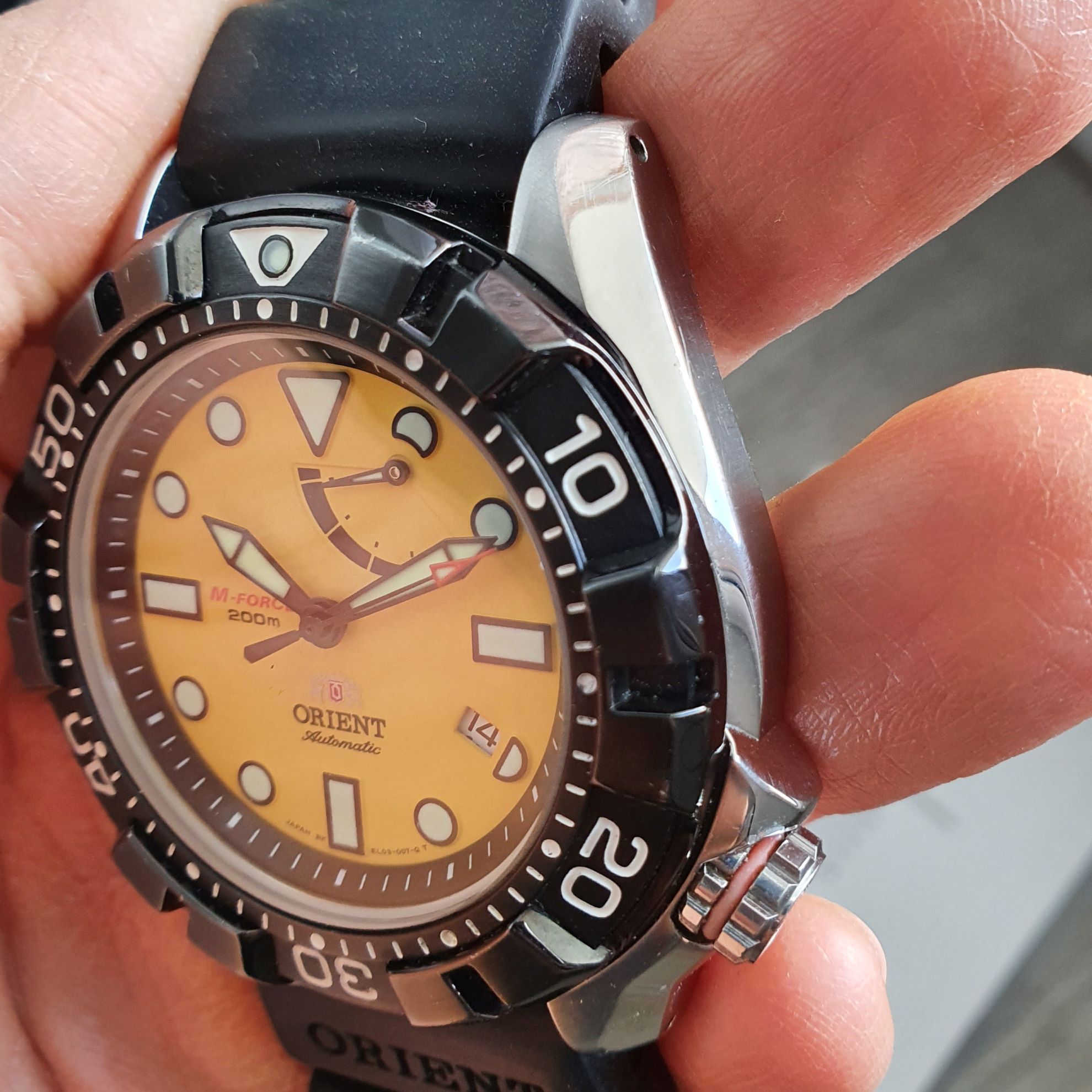 Orient m hot sale force yellow