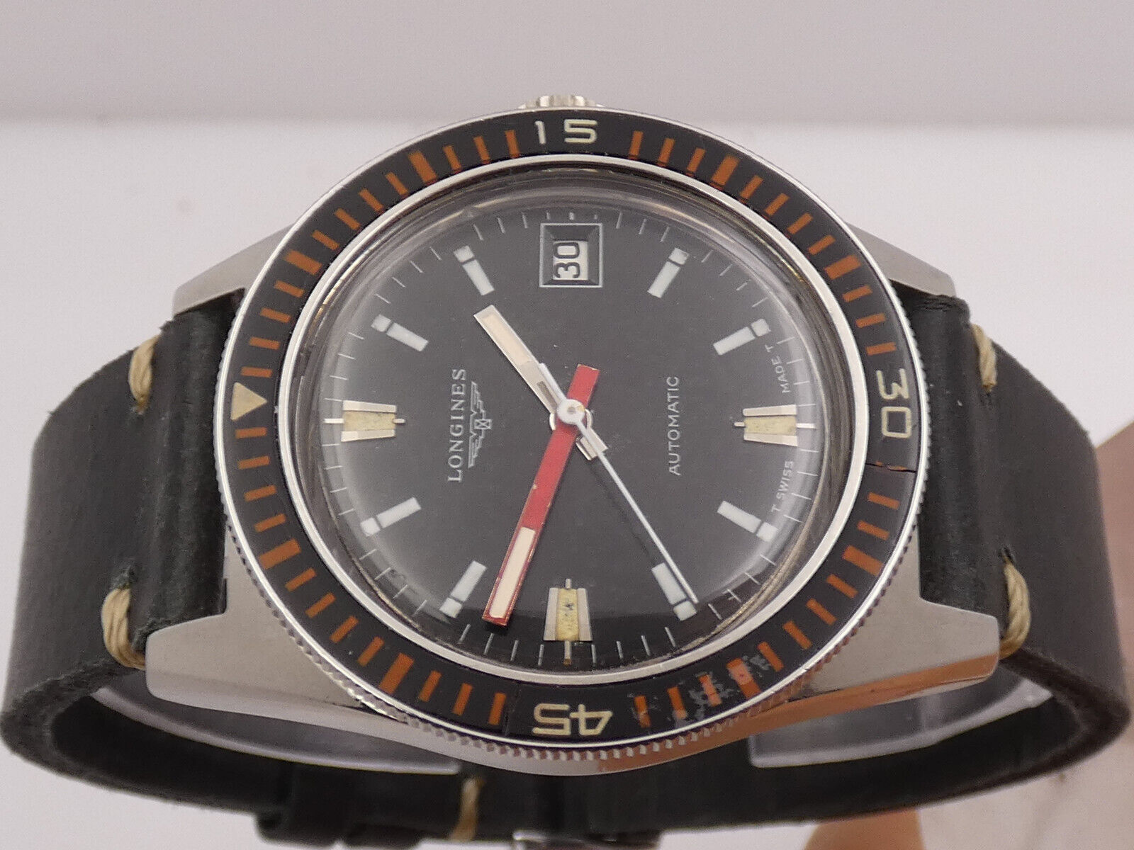 LONGINES DIVER VINTAGE 8248 GHIERA BACHELITE ACCIAIO