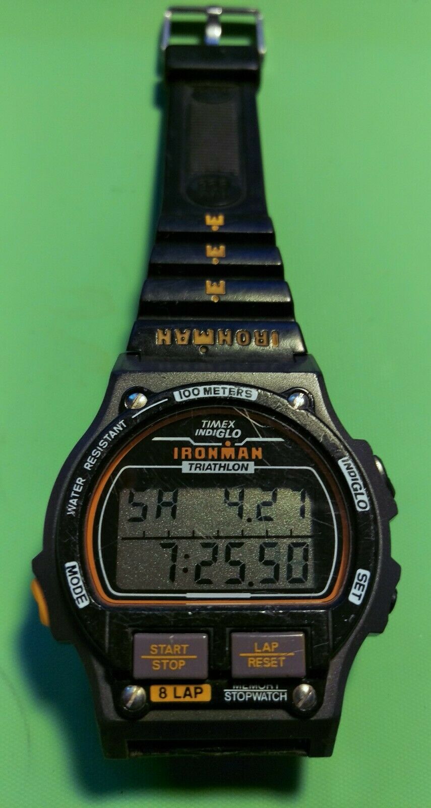 Ironman hotsell indiglo watch