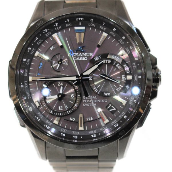CASIO Oceanus OCWG1000B1AJF Titanium TITANIUM Tough Solar Gray Solar