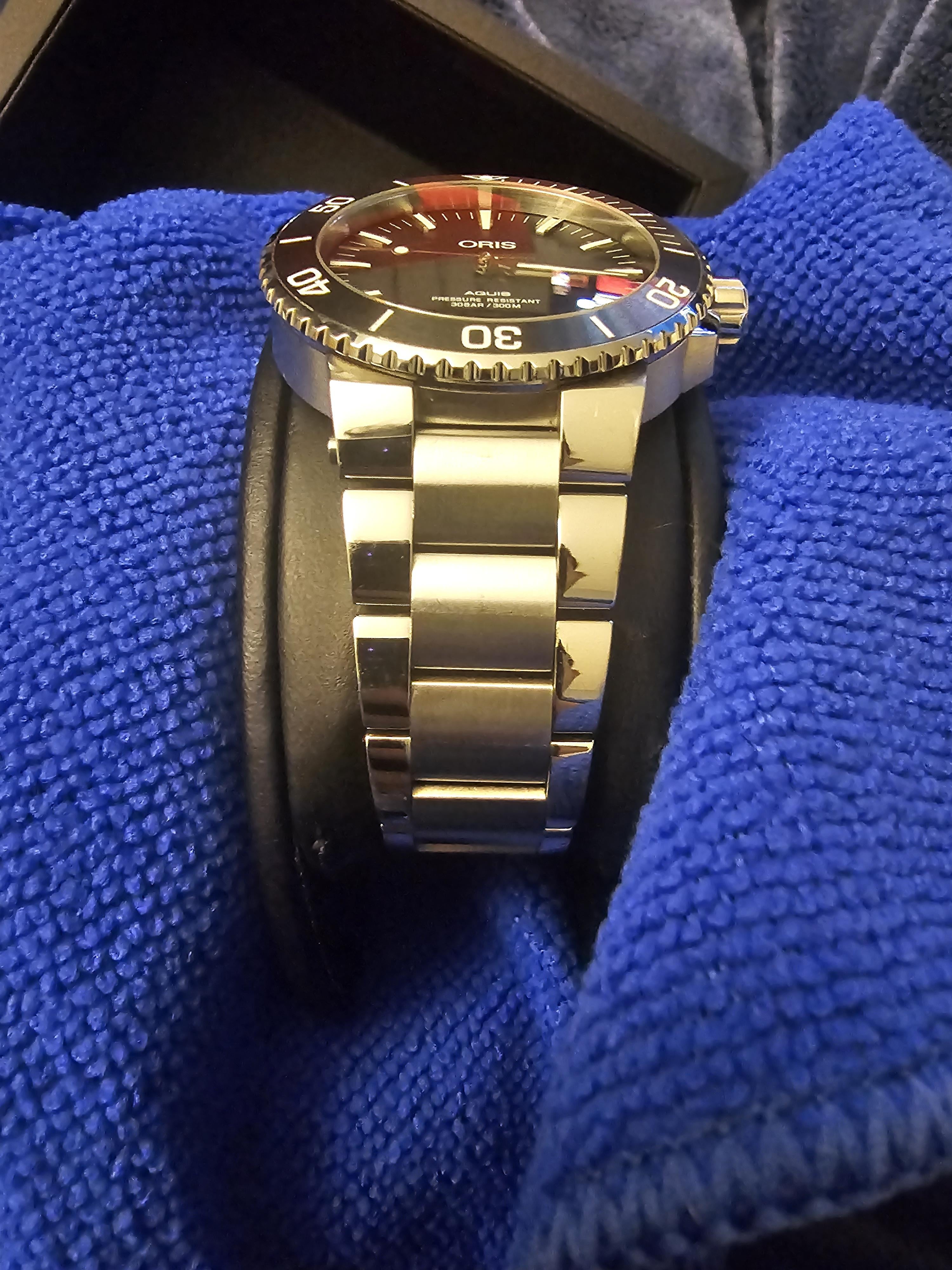 FS Oris BC4 Chronograph DLC 45mm Full Set 67476334794LS