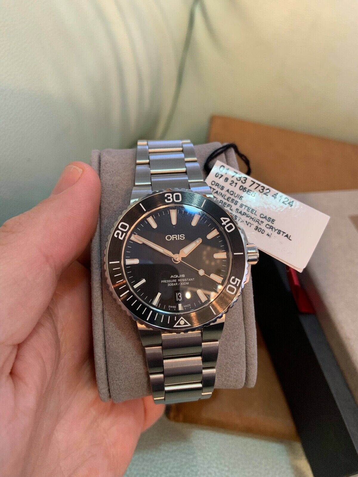 oris aquis 39.5 black