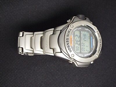 Vintage CASIO Digital Watch SPF-100 SCUBA DIVER TITANIUM 200M