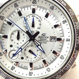 Gents CASIO EDIFICE EF 545 Silver Stainless Steel CHRONOGRAPH Wristwatch S32 WatchCharts Marketplace